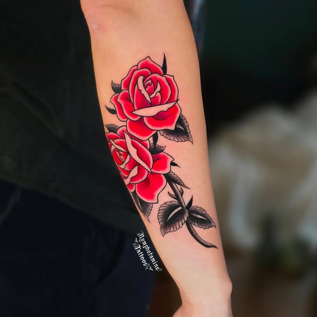 Tattoo by @nymphetamine_tattoos β american_traditional