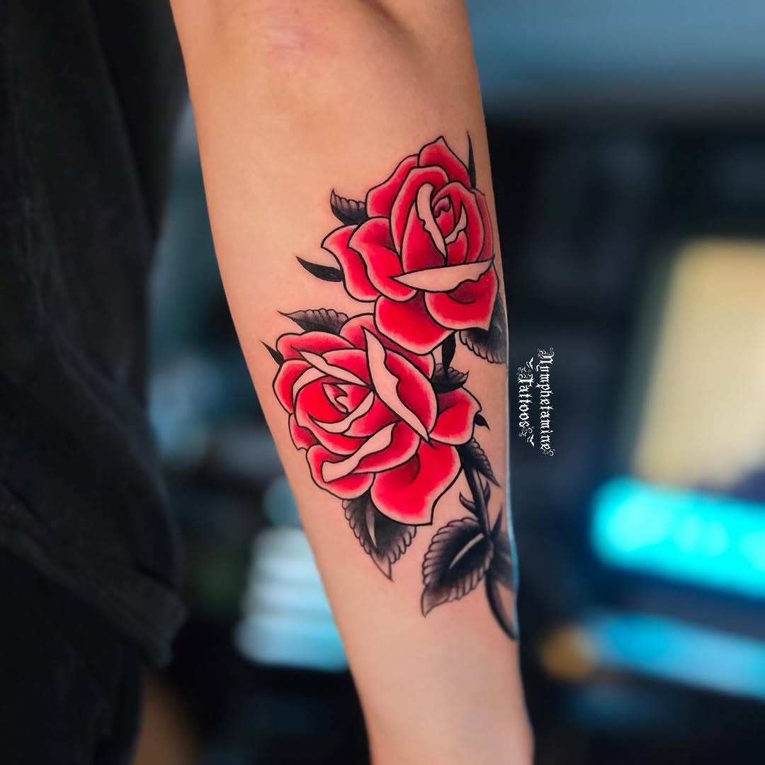 Tattoo by @nymphetamine_tattoos β american_traditional