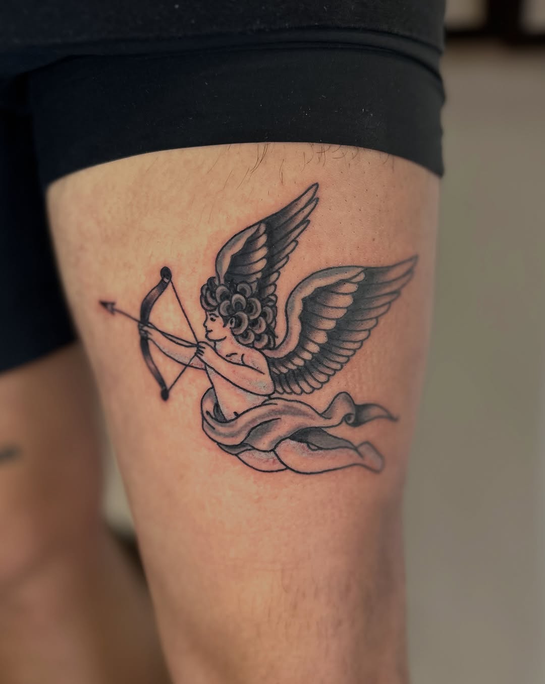 Tattoo by @weavertats โ american_traditional, black_and_grey