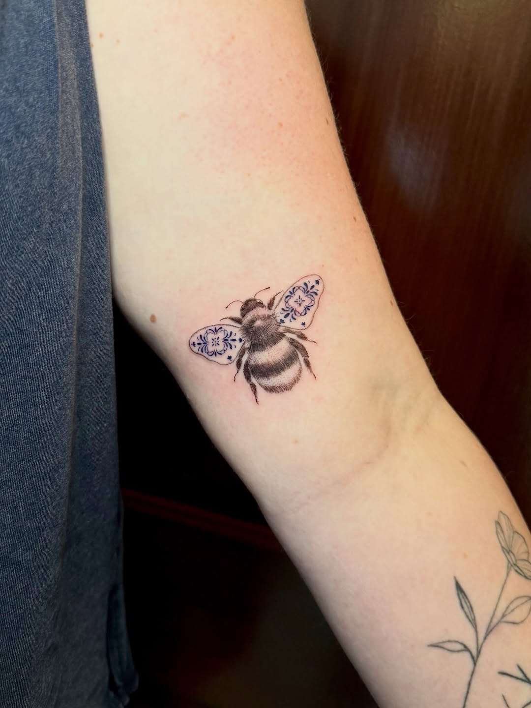 Tattoo by @anablatt_tattoo — black_and_grey