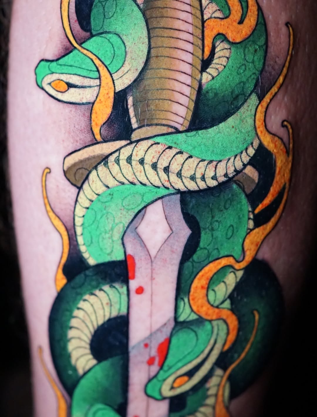 Tattoo by @tattoosbyskyler — neo_traditional, illustrative