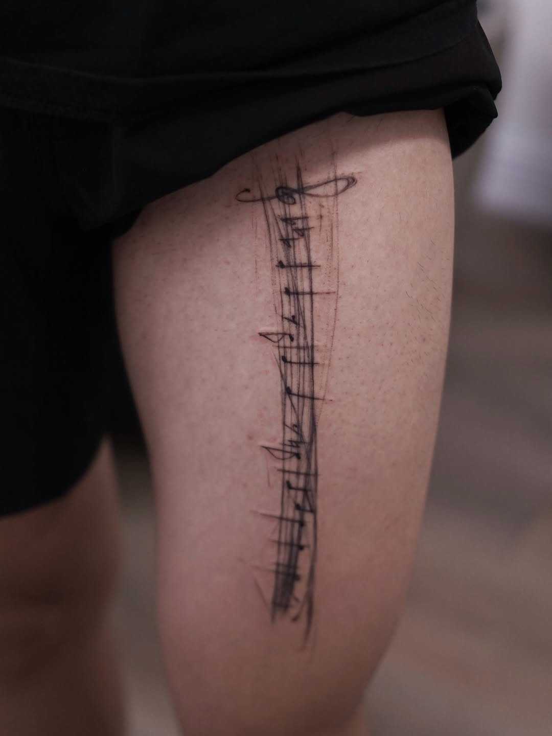 Tattoo by @0one_tattoo — illustrative, sketch
