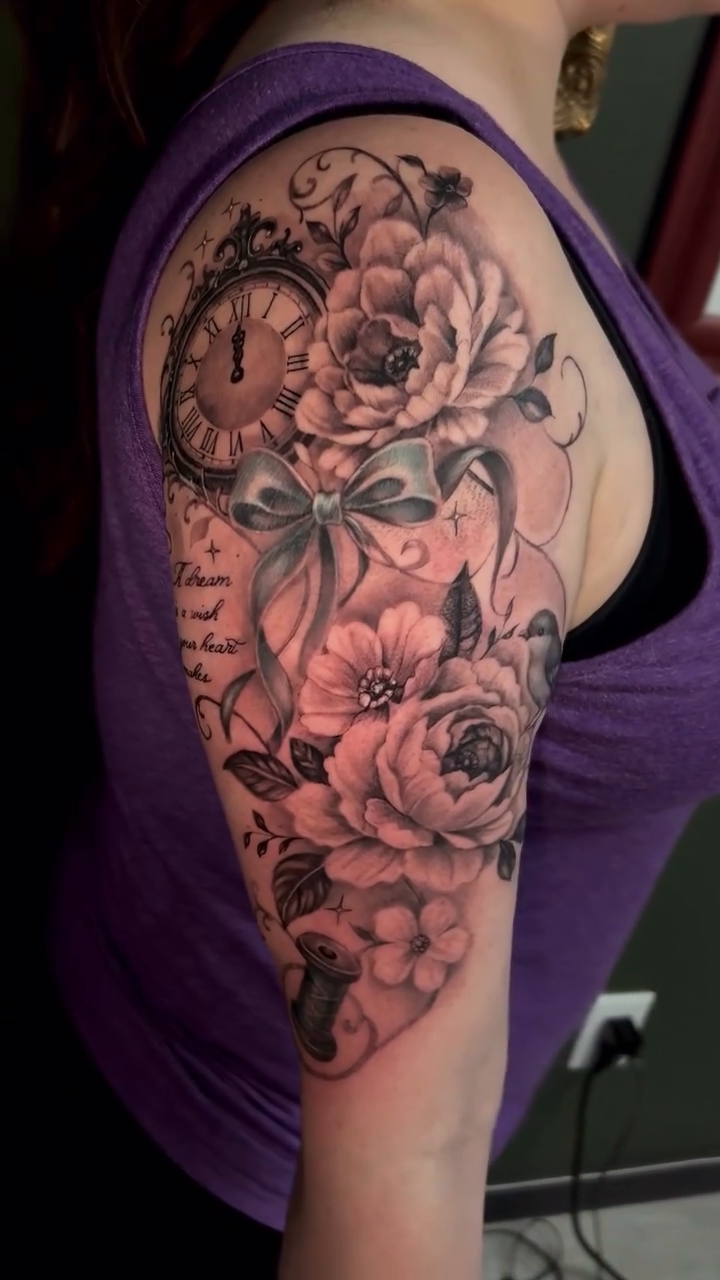 Tattoo by @the_buza — realism, black_and_grey