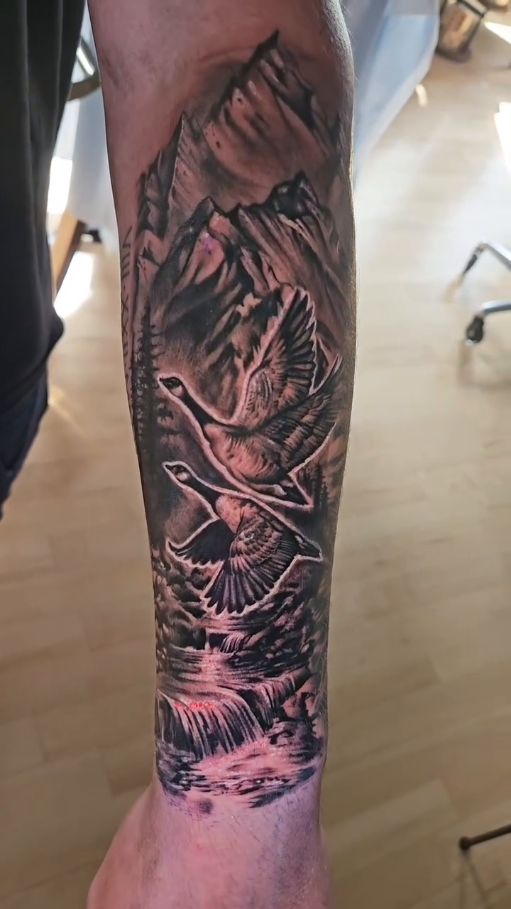 Tattoo by @krustdabusta — realism, black_and_grey