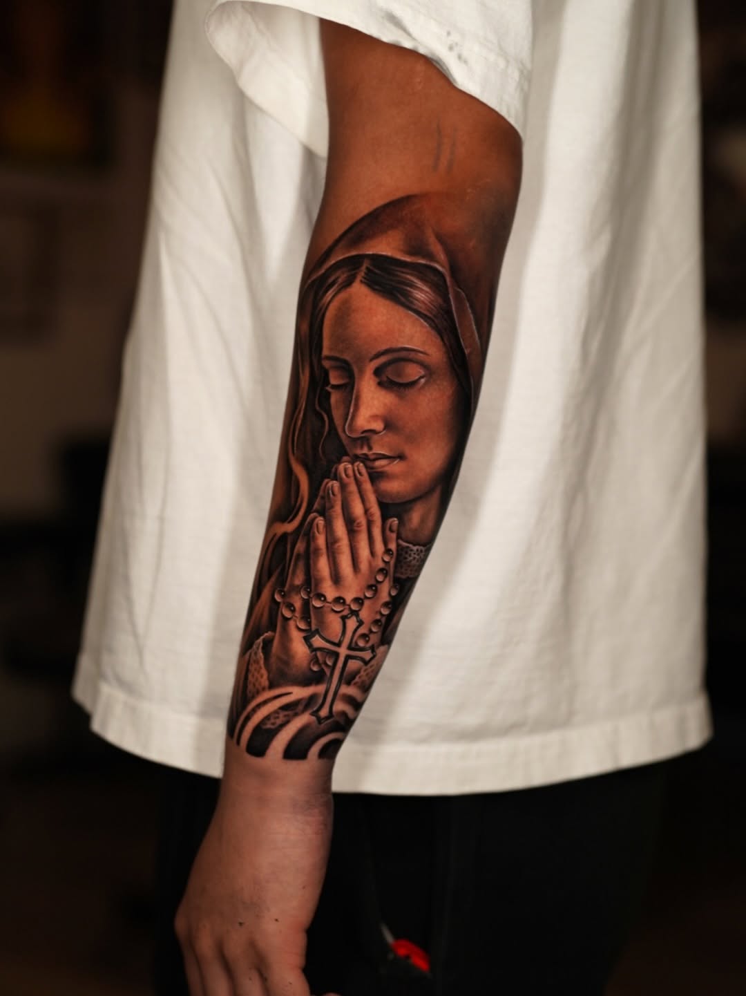 Tattoo by @coleworldtattoo — realism, black_and_grey