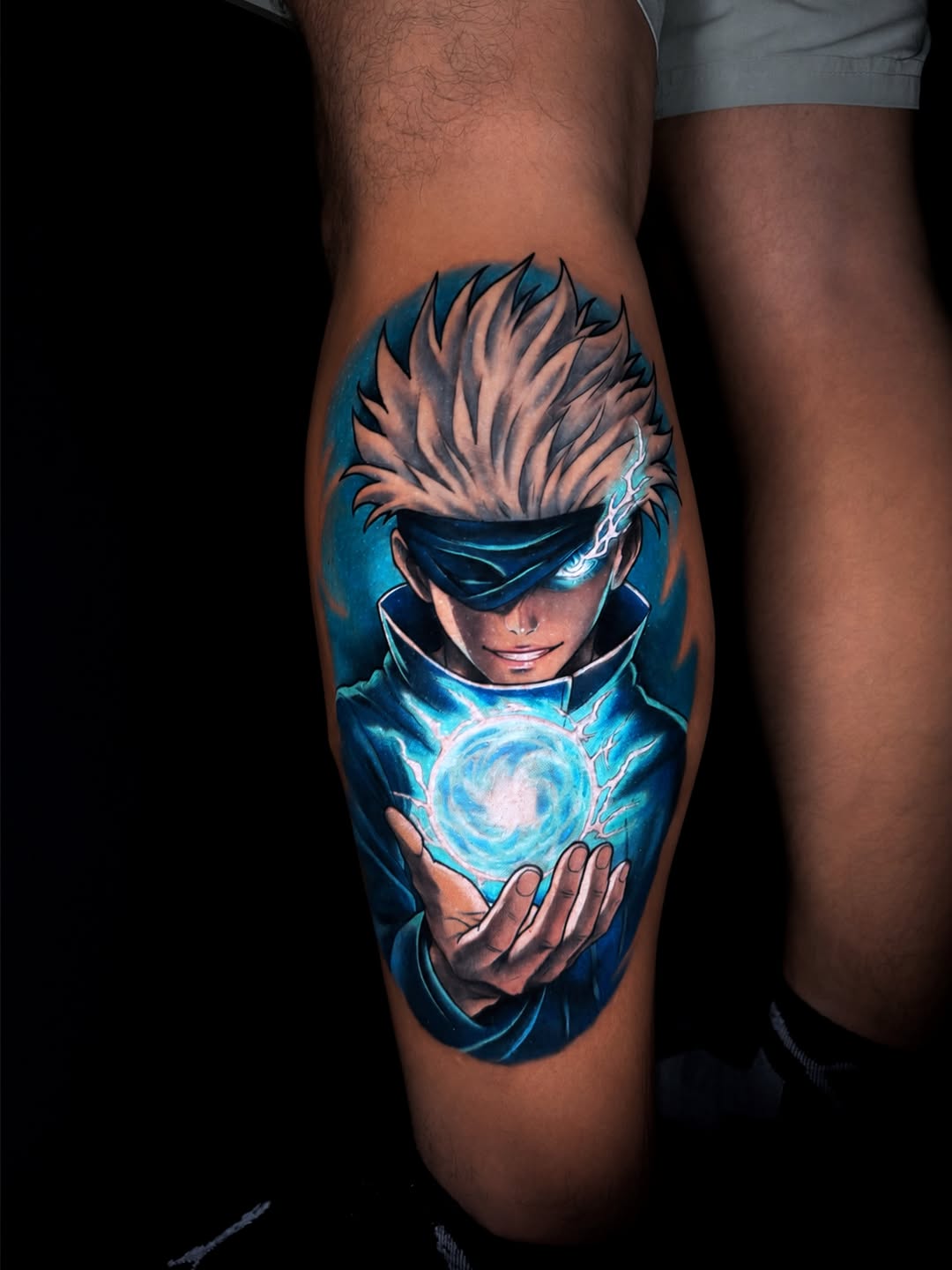 Tattoo by @kaly.actitud — anime, realism