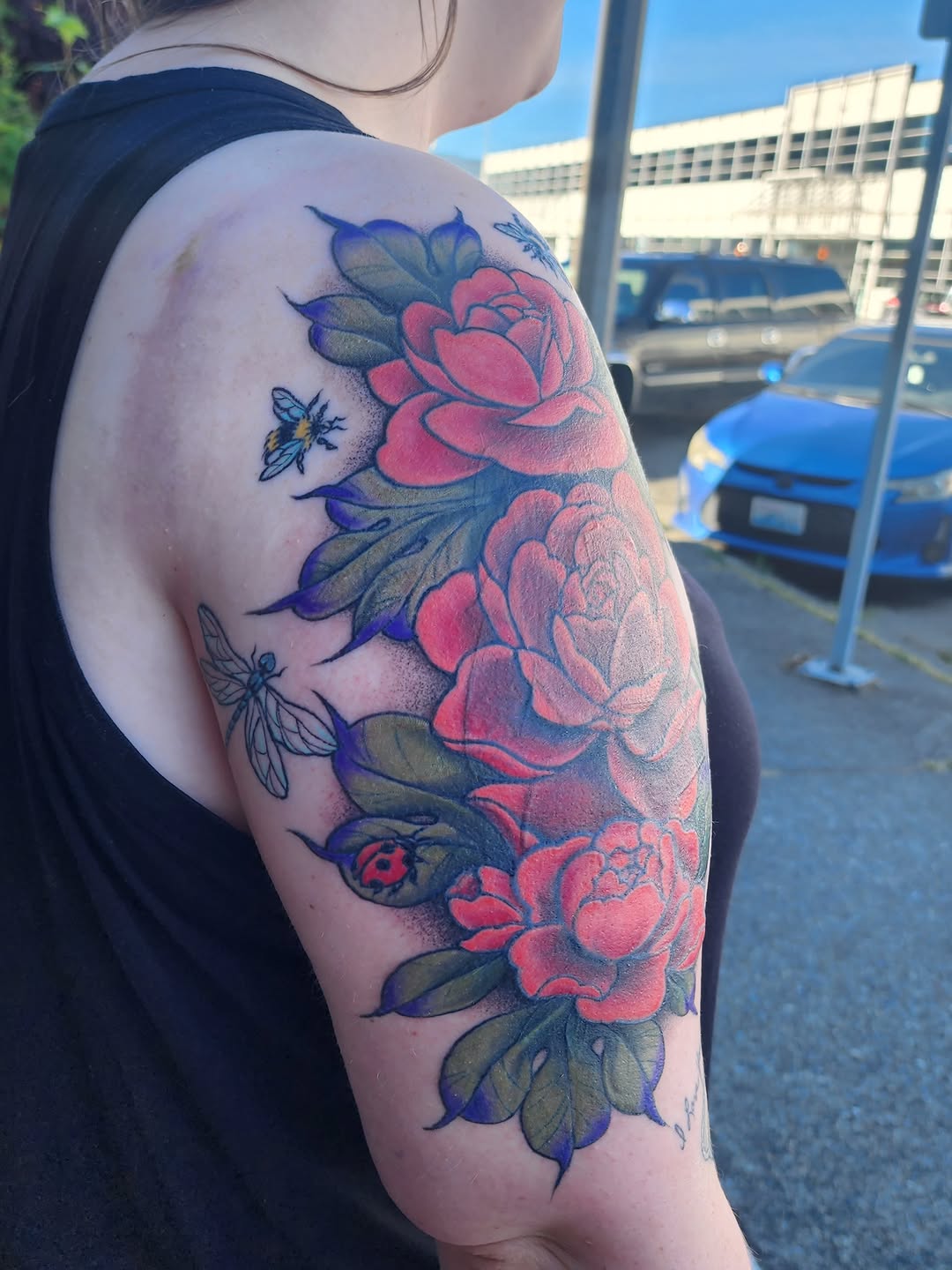 Tattoo by @kaylaalyak__ — illustrative, realism