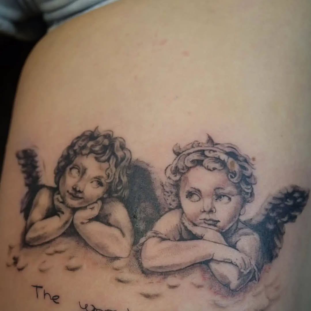 Tattoo by @jo.xylo.tattoos — realism, black_and_grey