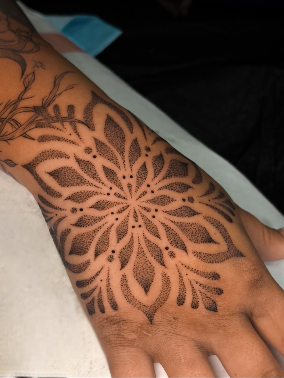 Tattoo by @dee.osipova โ dotwork, geometric
