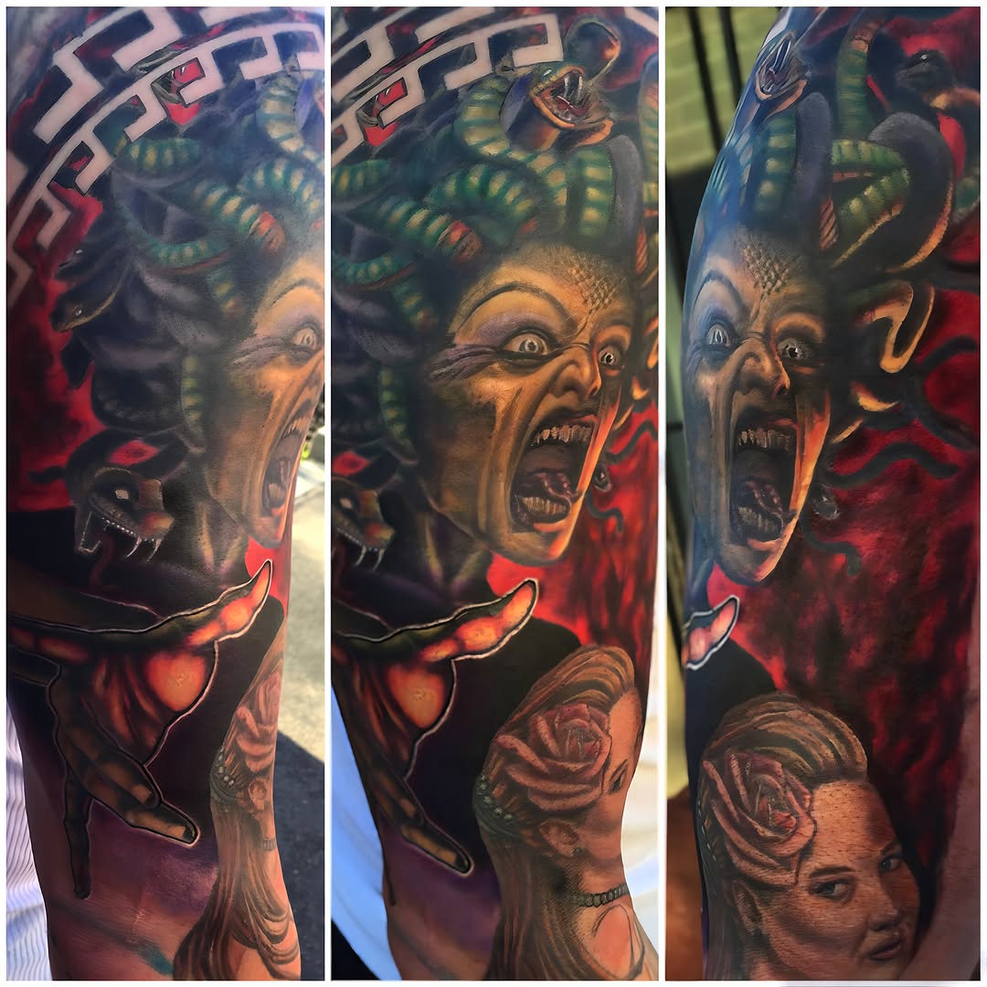 Tattoo by @patrickdelvar — realism, dark_realism