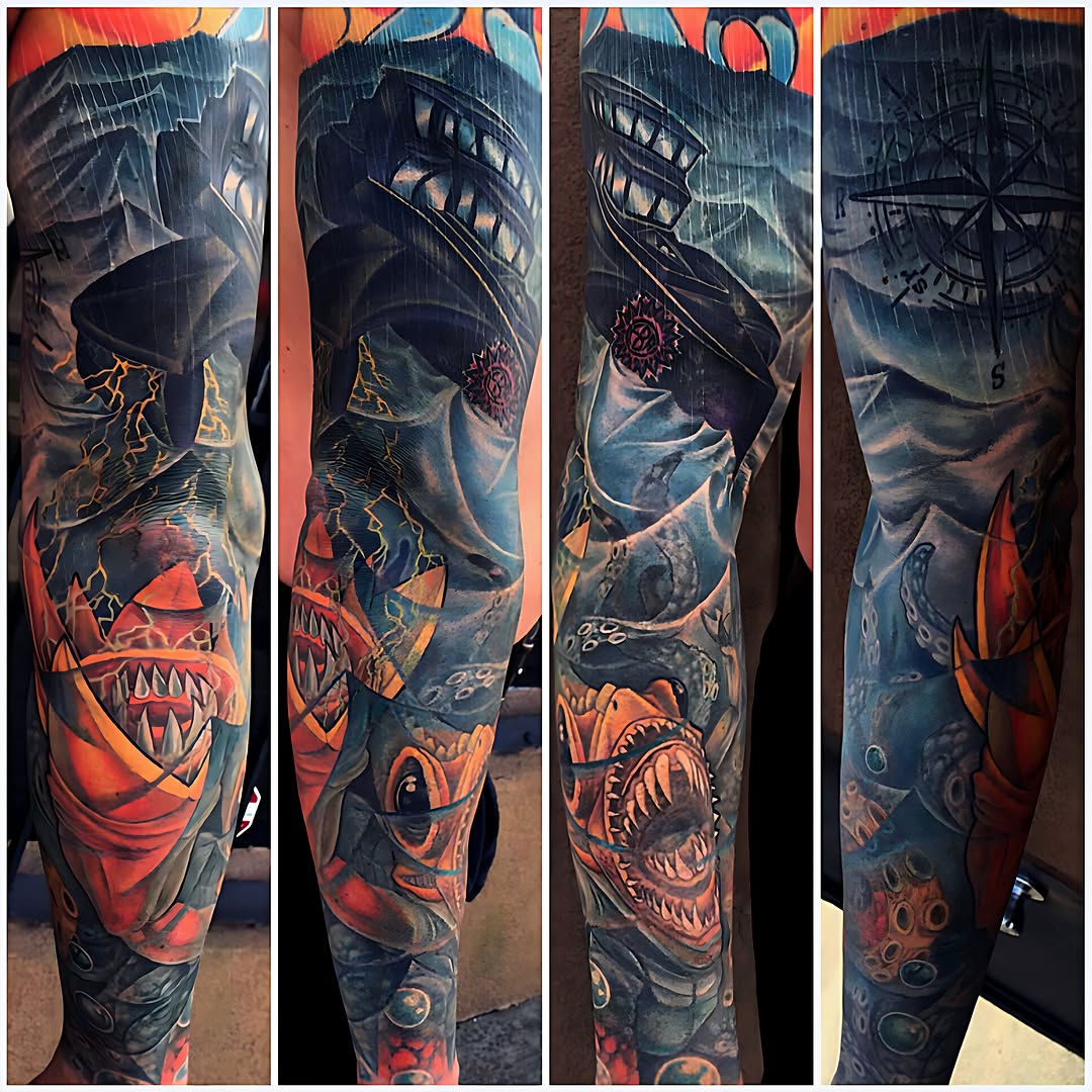 Tattoo by @patrickdelvar — realism, illustrative