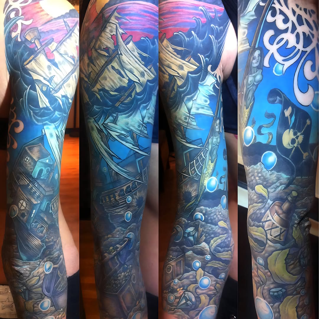 Tattoo by @patrickdelvar — realism, illustrative