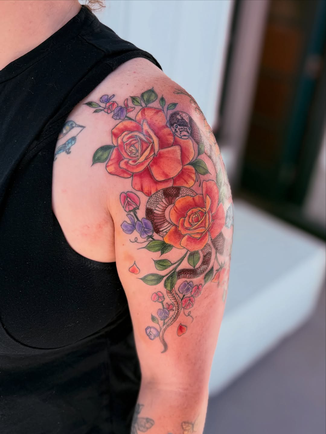 Tattoo by @jabbeytattoo — realism, neo_traditional