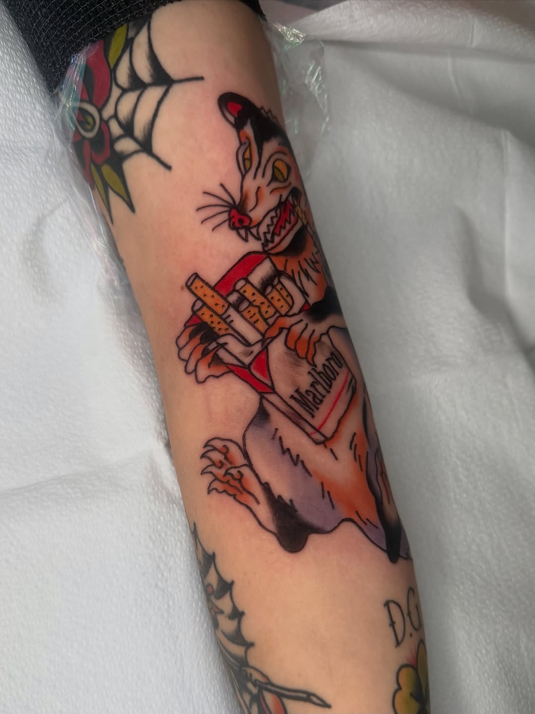 Tattoo by @lexiestattoos — american_traditional, illustrative