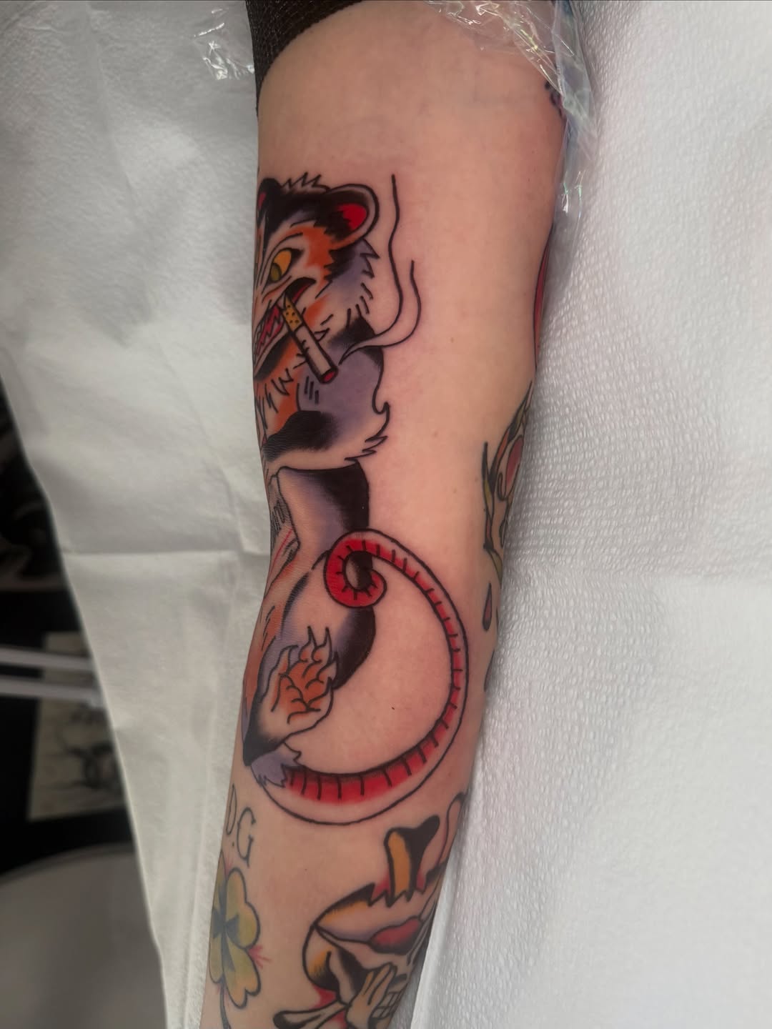 Tattoo by @lexiestattoos — american_traditional, illustrative