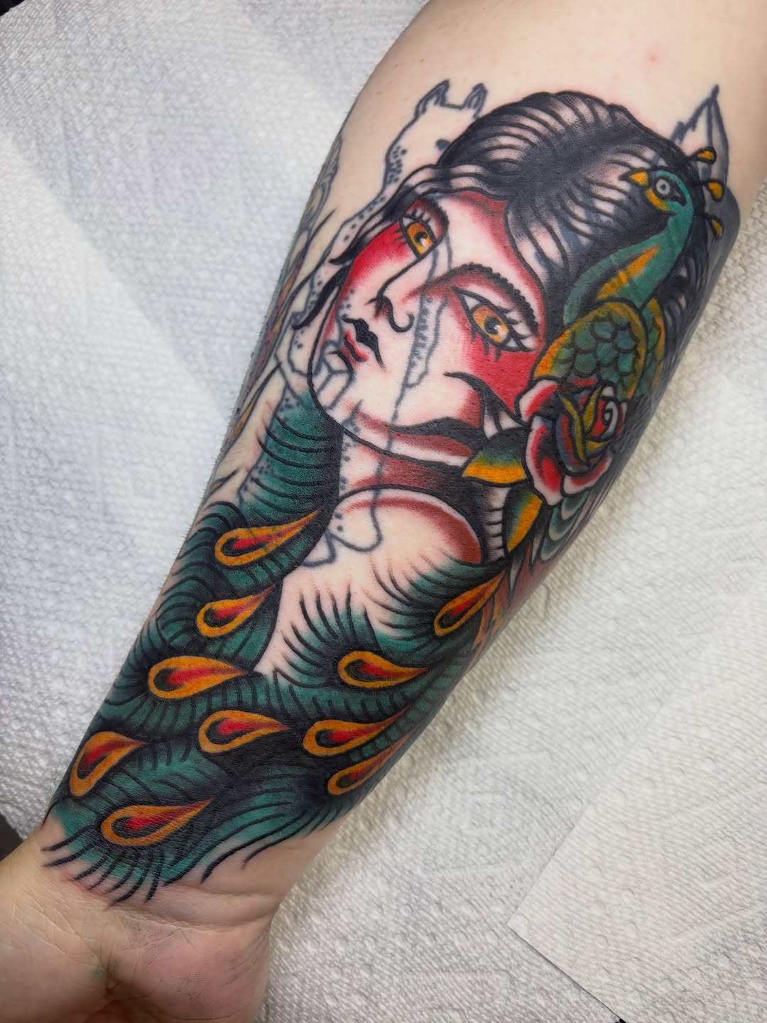 Tattoo by @tannerbrushtattooer โ american_traditional, neo_traditional