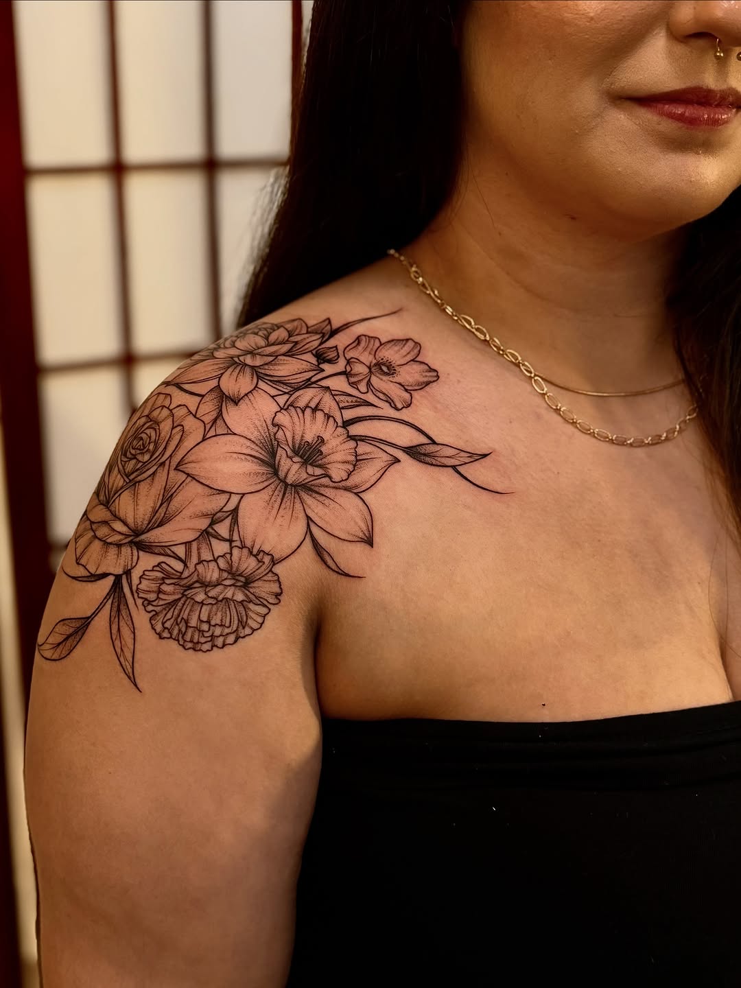 Tattoo by @inkbymiso — illustrative, fine_line