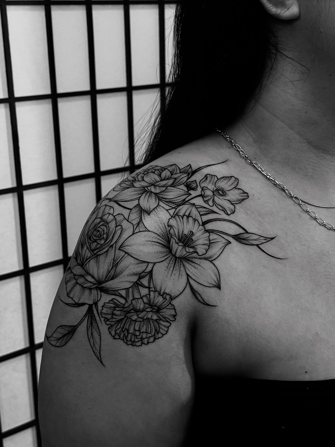 Tattoo by @inkbymiso — illustrative, black_and_grey
