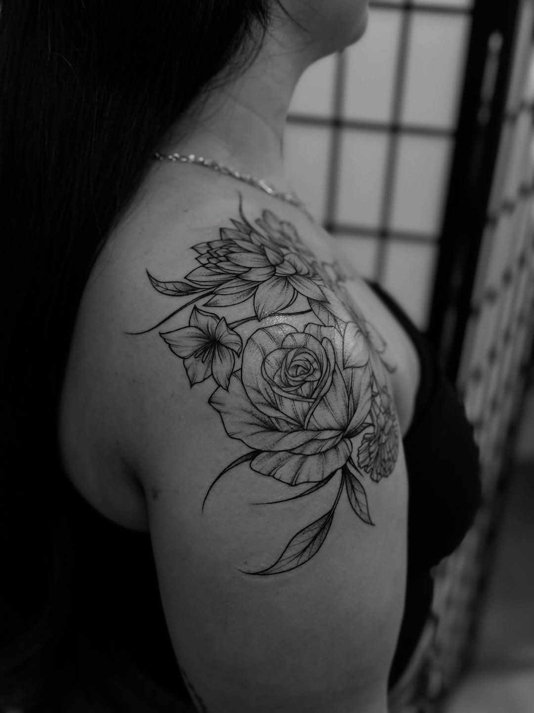 Tattoo by @inkbymiso — illustrative, black_and_grey