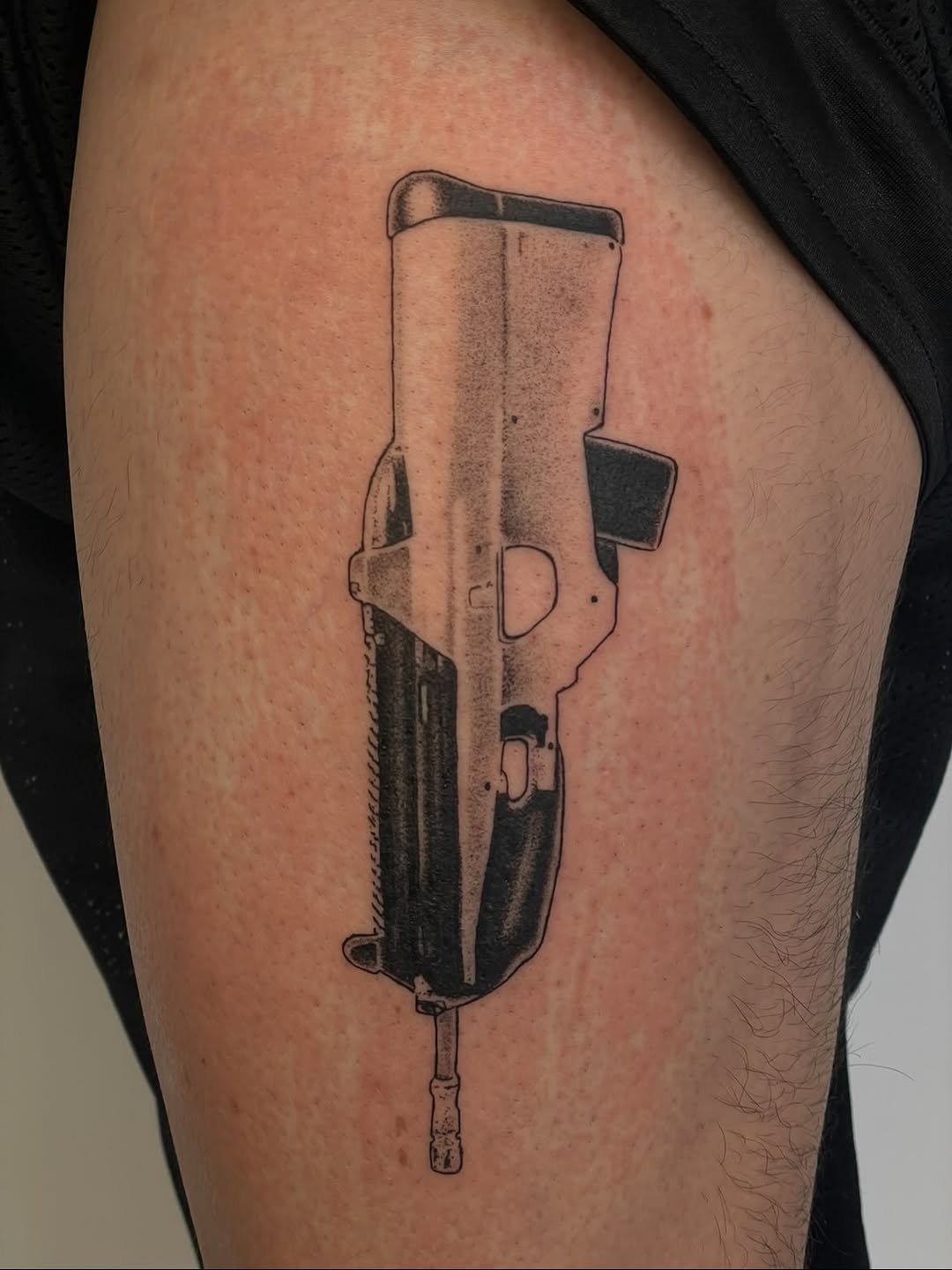 Tattoo by @tattoo.tokki — realism, black_and_grey