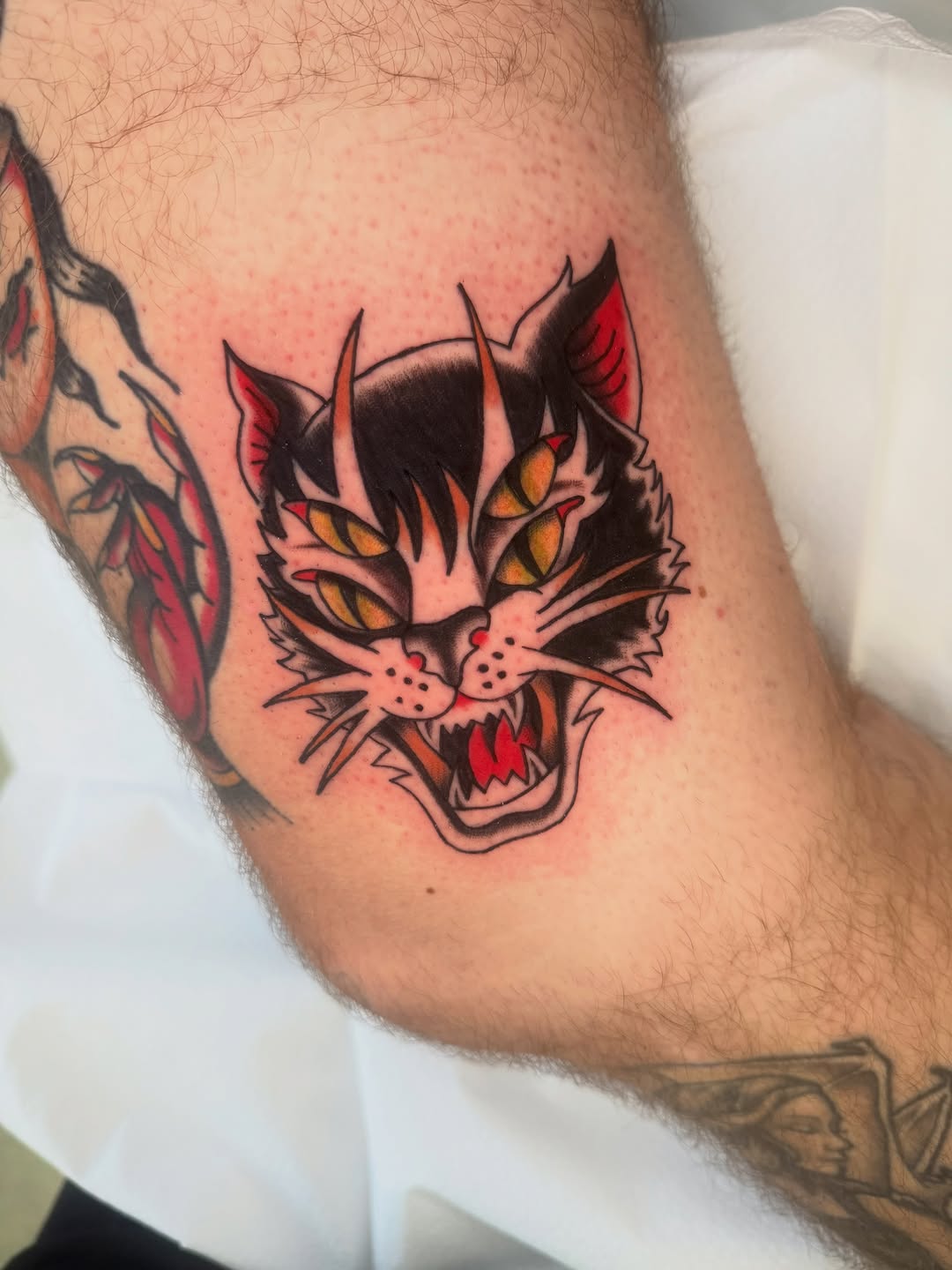 Tattoo by @lexiestattoos — american_traditional, illustrative