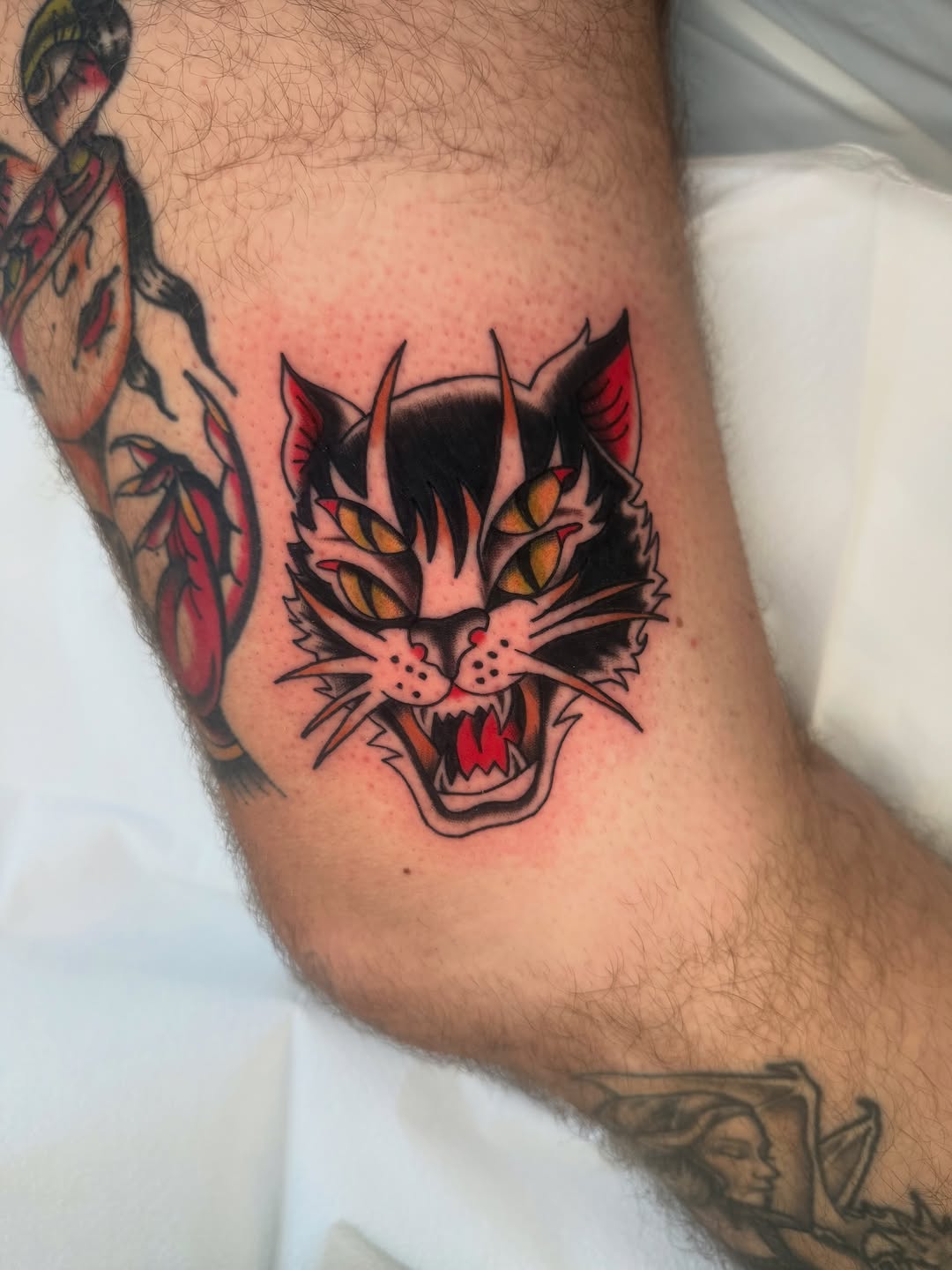 Tattoo by @lexiestattoos — american_traditional, illustrative