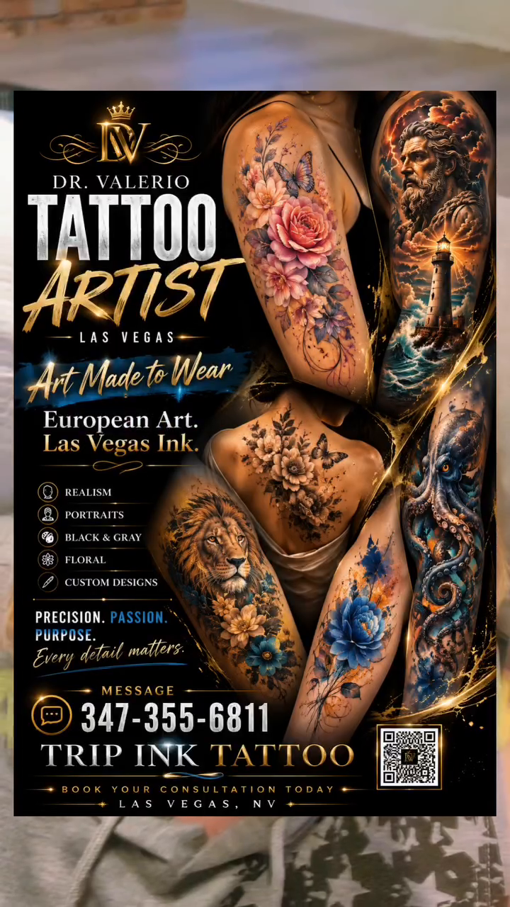 Tattoo by @dr.valerio_tattoo — realism, illustrative