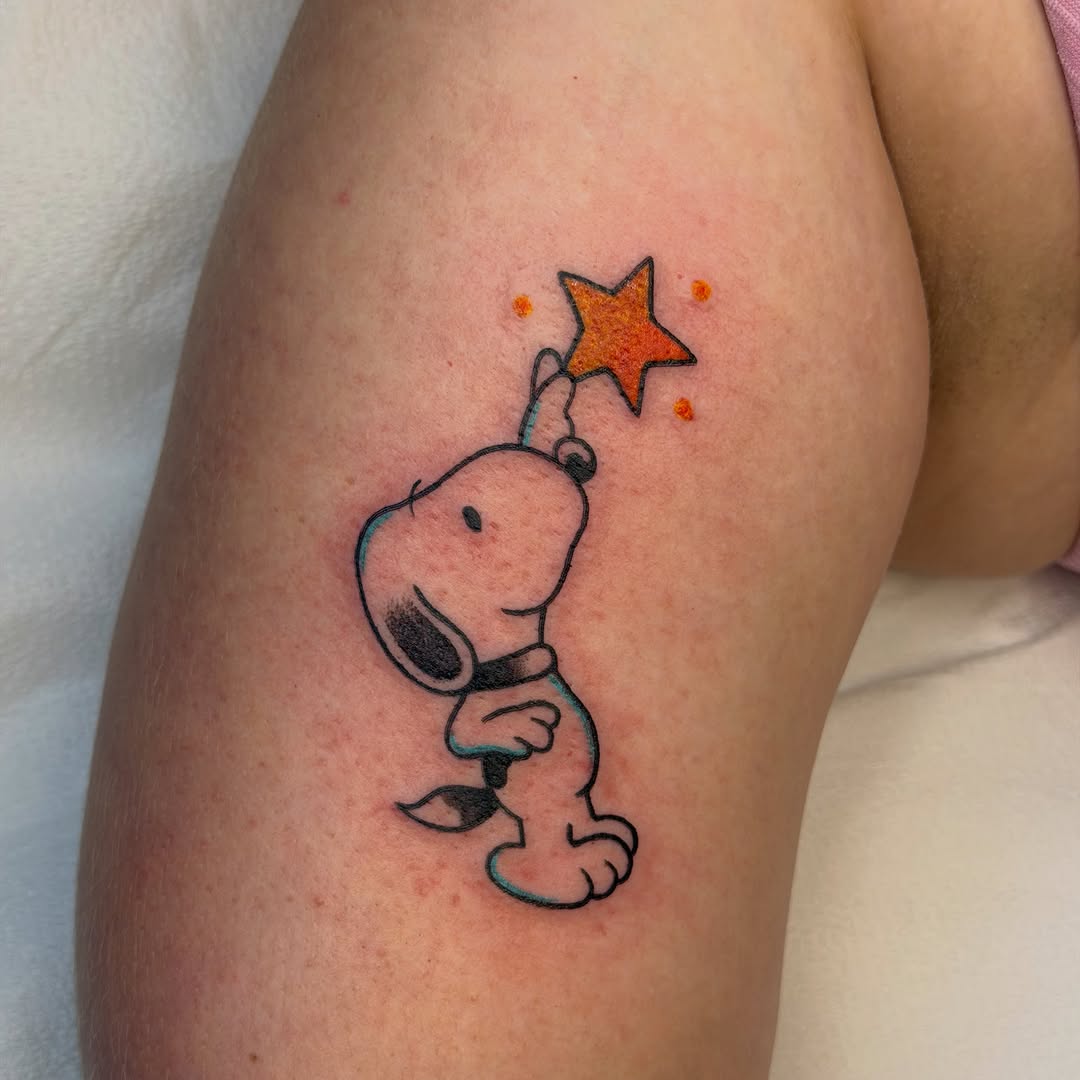 Tattoo by @fleabagtattoos — anime