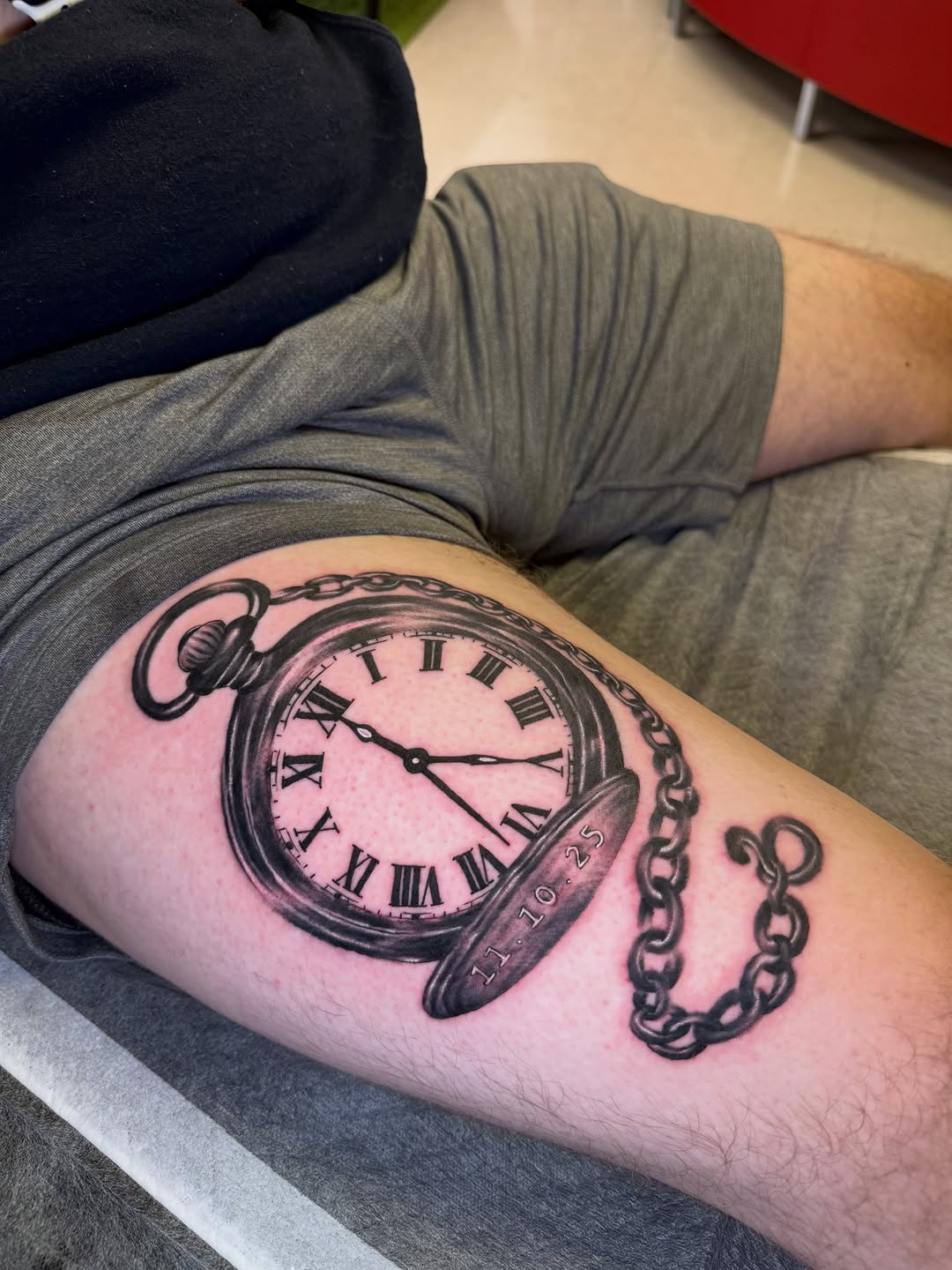 Tattoo by @steve_tattoo87 — realism, black_and_grey
