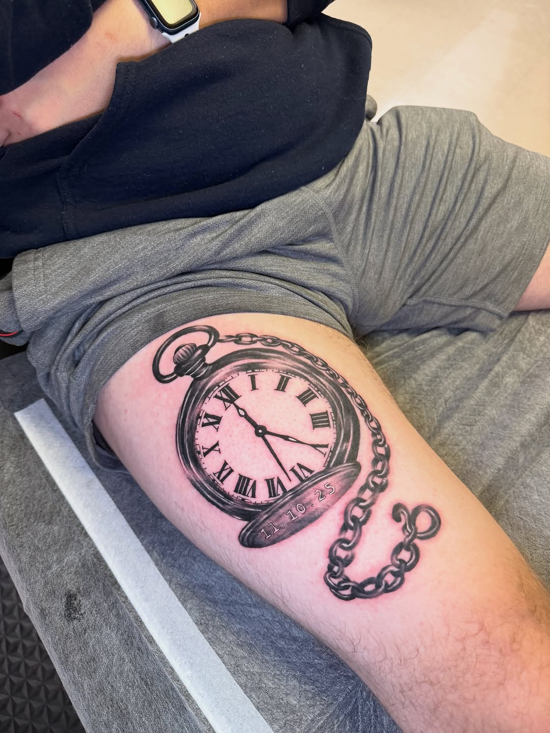 Tattoo by @steve_tattoo87 — realism, black_and_grey