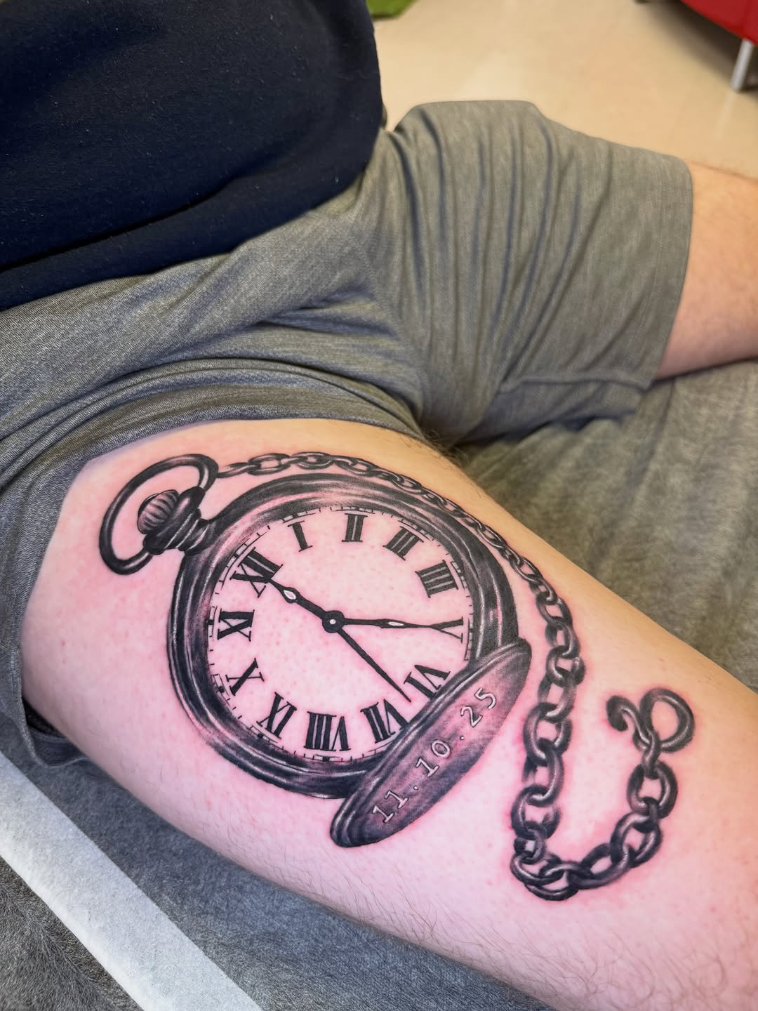 Tattoo by @steve_tattoo87 — realism, black_and_grey