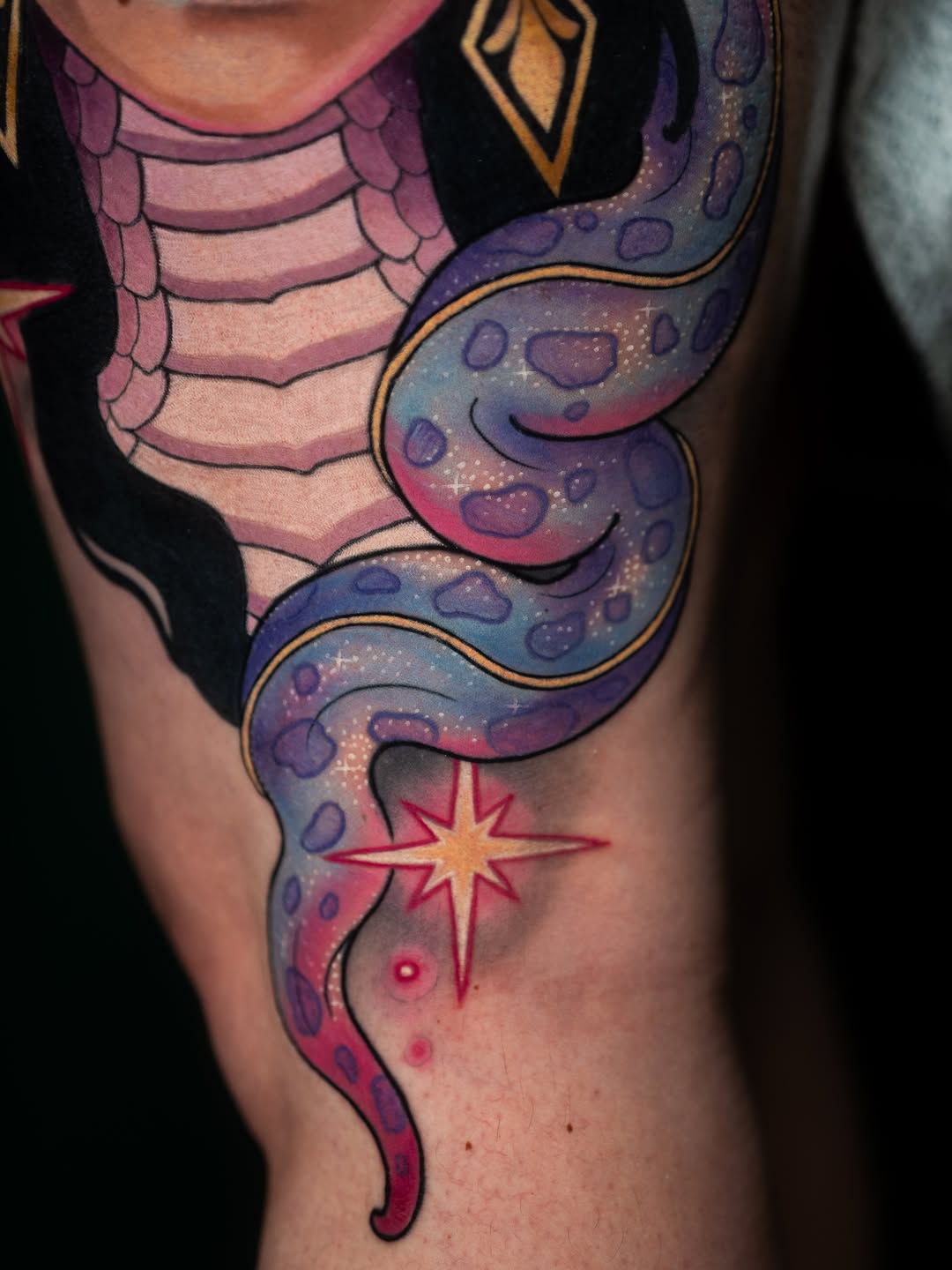 Tattoo by @nikienouveau — new_school, ornamental
