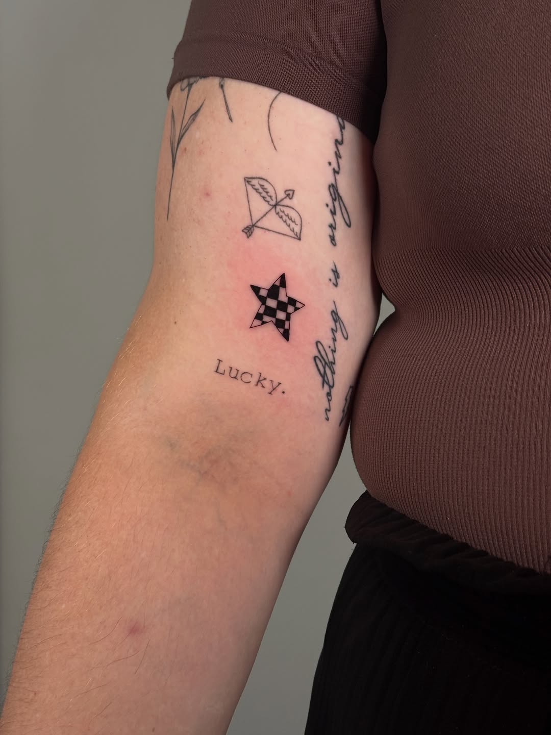 Tattoo by @jules__ink β fine_line, lettering_script