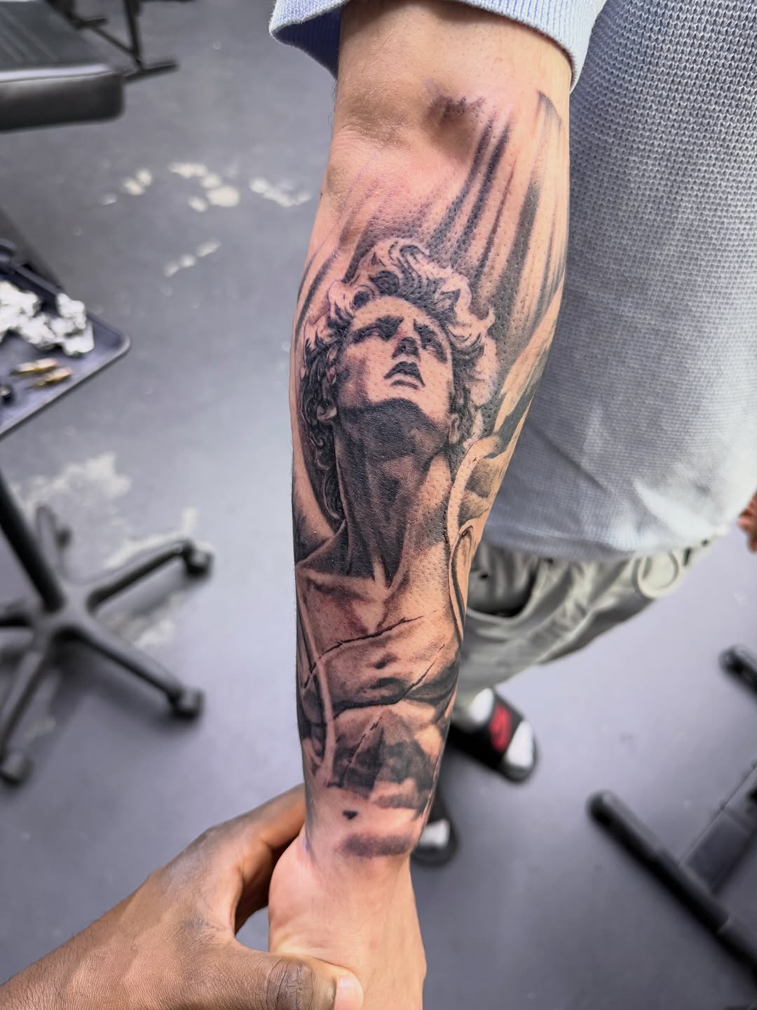 Tattoo by @createbyflash.ink — realism, black_and_grey