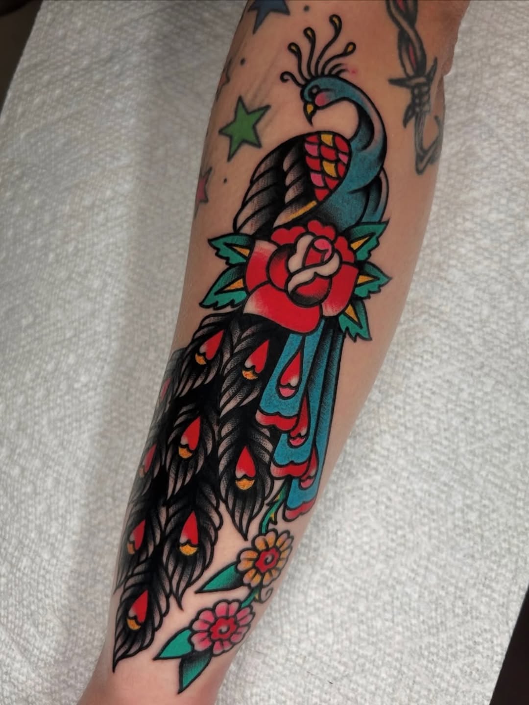 Tattoo by @zelayatattoos — american_traditional, illustrative