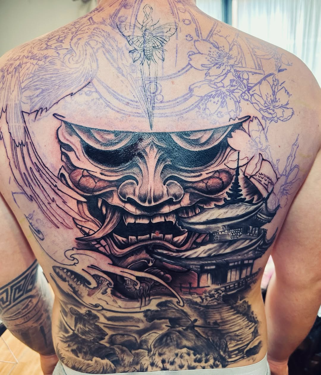 Tattoo by @j_c_tattoos — japanese_irezumi, black_and_grey