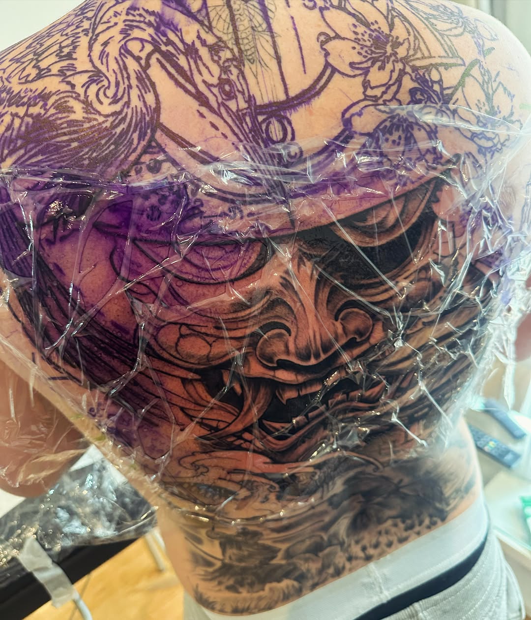 Tattoo by @j_c_tattoos — japanese_irezumi, black_and_grey