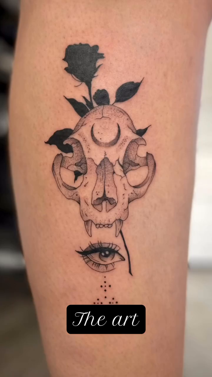 Tattoo by @sacred.bird β fine_line, black_and_grey