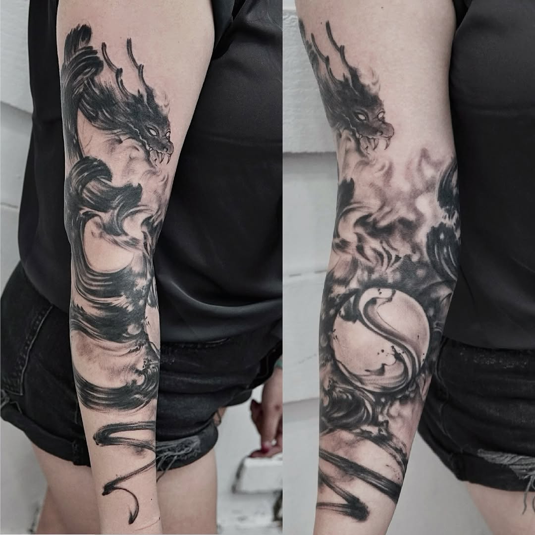 Tattoo by @antstattoo_danny β blackwork