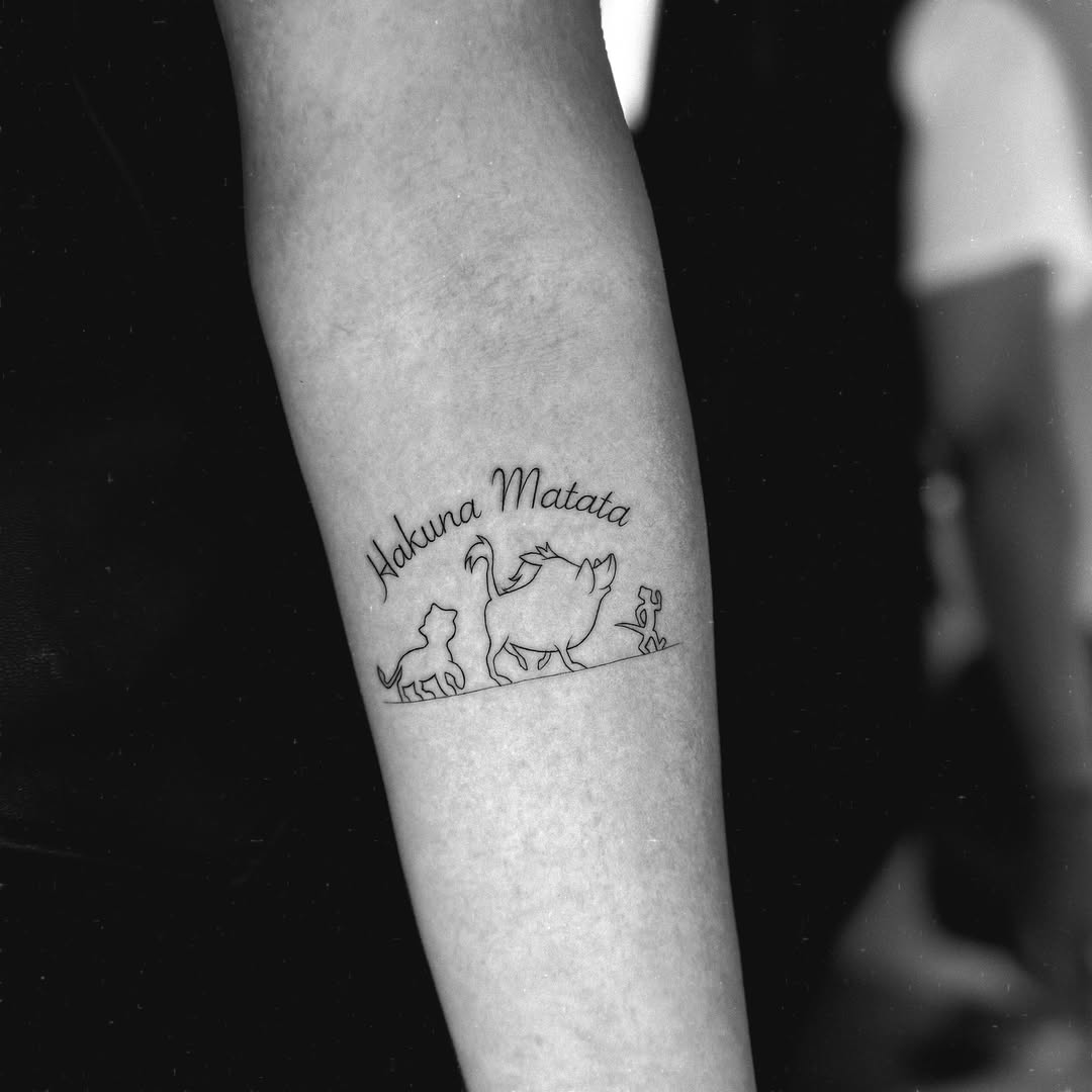 Tattoo by @melii.tatt — fine_line, lettering_script