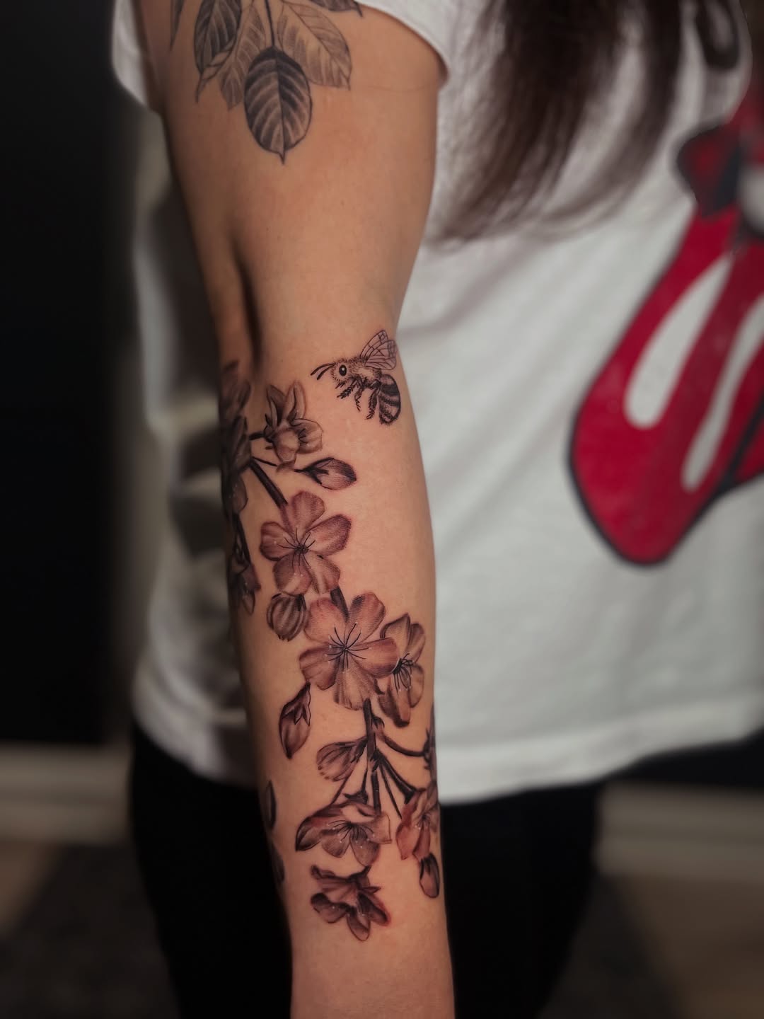 Tattoo by @mgstatts — black_and_grey, illustrative