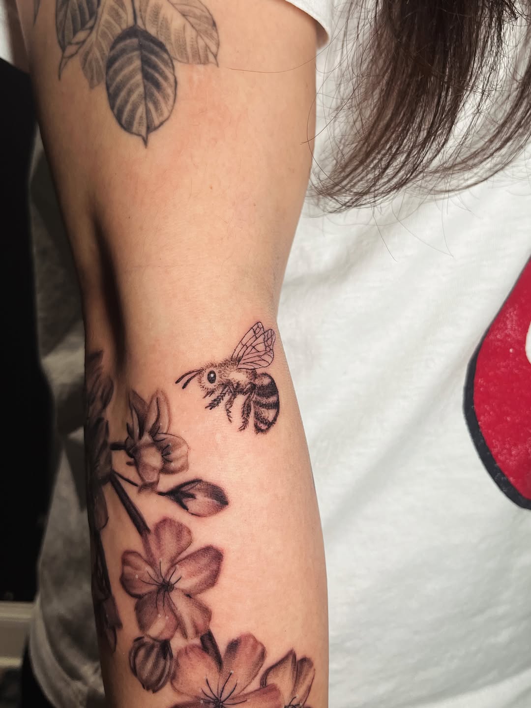 Tattoo by @mgstatts — illustrative, black_and_grey