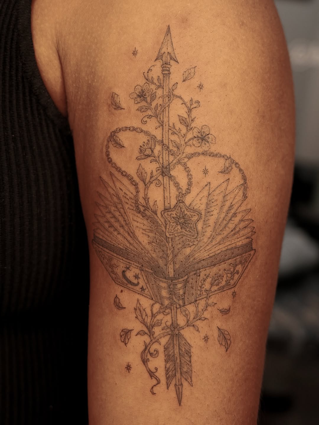 Tattoo by @holly.tatts — fine_line, illustrative