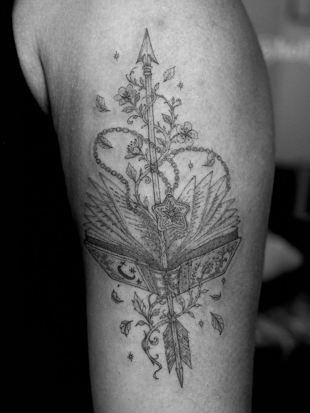Tattoo by @holly.tatts — fine_line, illustrative