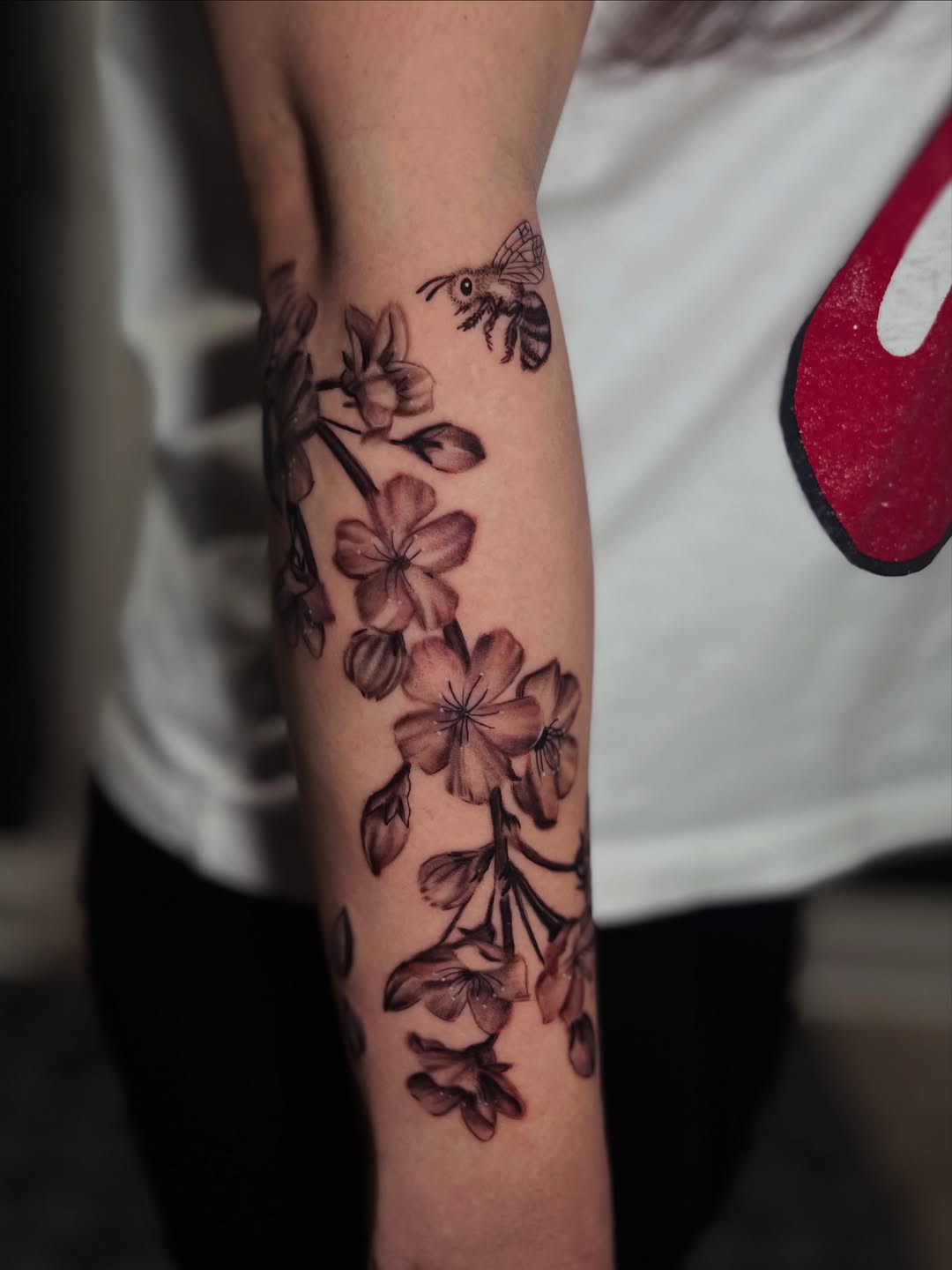 Tattoo by @mgstatts — illustrative, black_and_grey