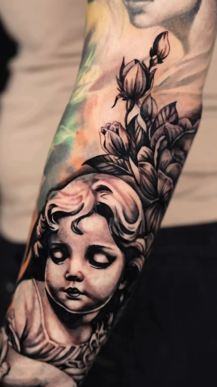 Tattoo by @tat.shawty_sdt — realism, black_and_grey