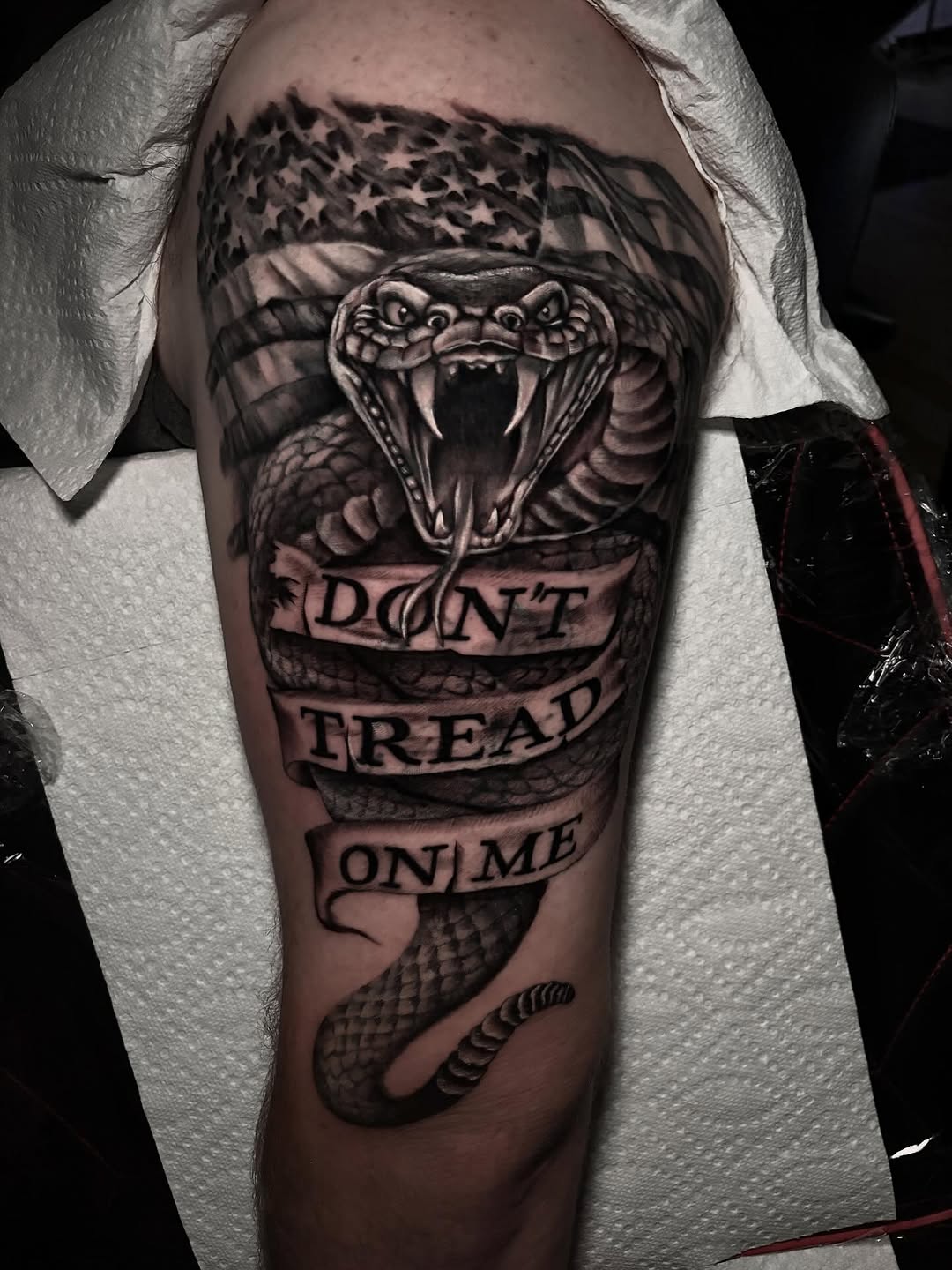 Tattoo by @ashleydenisetattoos β black_and_grey, realism
