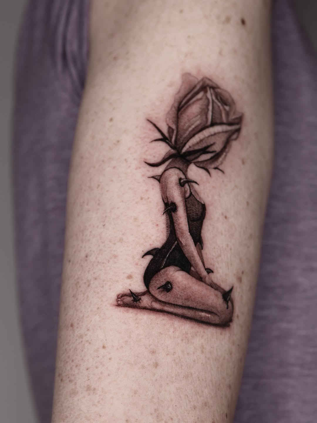 Tattoo by @pedrazartt — black_and_grey, realism