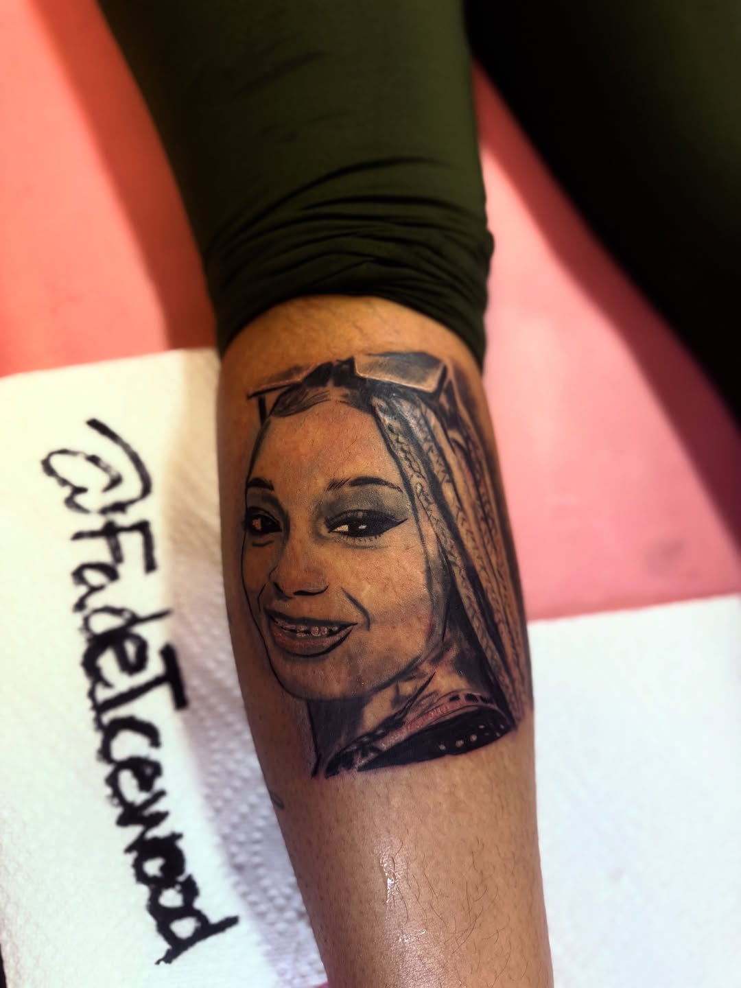 Tattoo by @fadeicewood β realism, black_and_grey