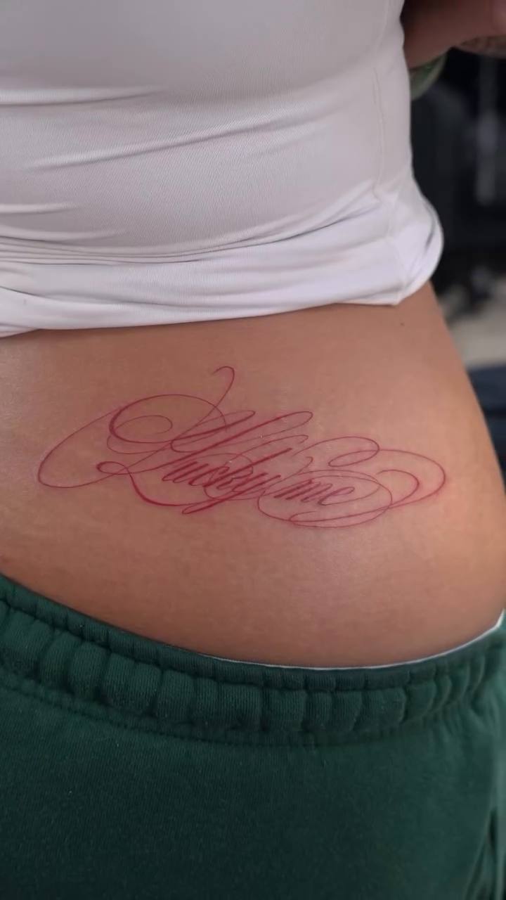 Tattoo by @nicoherreratattoo — lettering_script, fine_line